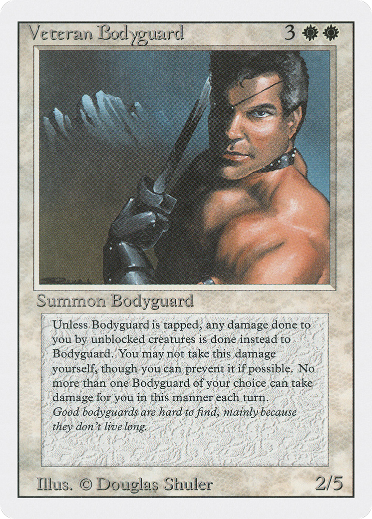 Veteran Bodyguard [3ED - N/A]