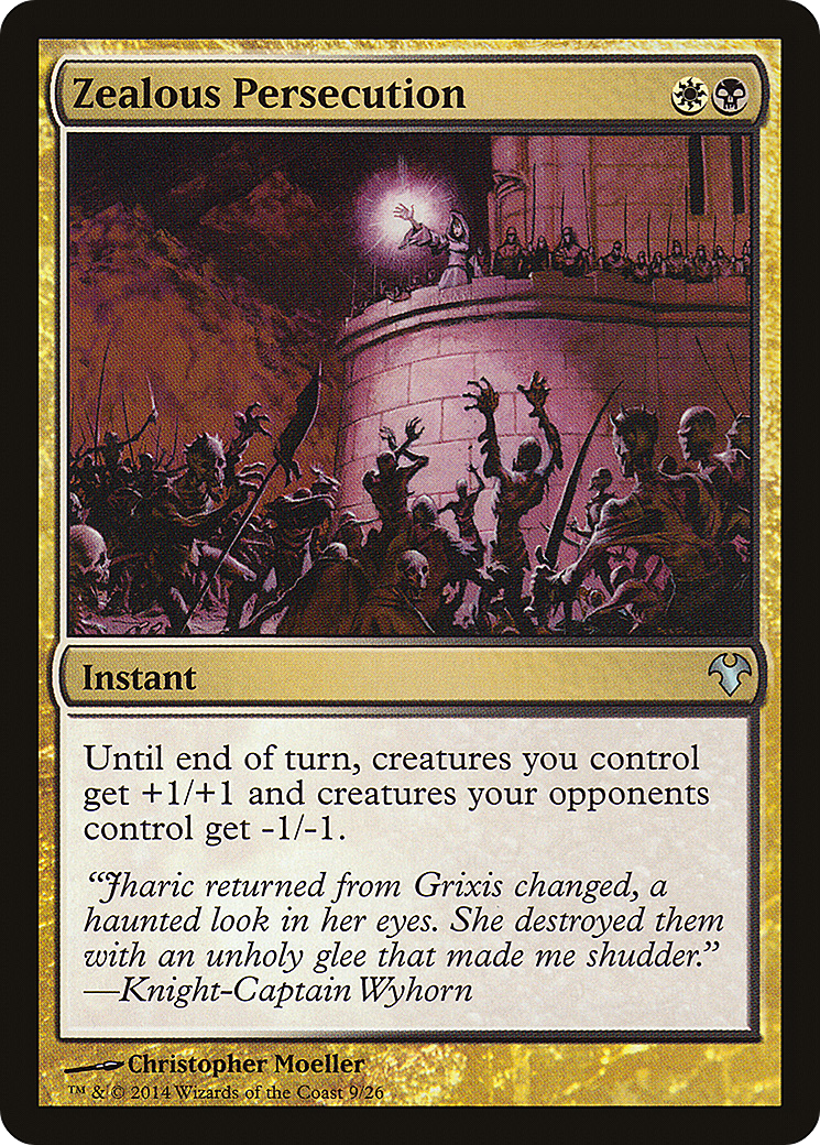 Zealous Persecution [MD1 - 9]