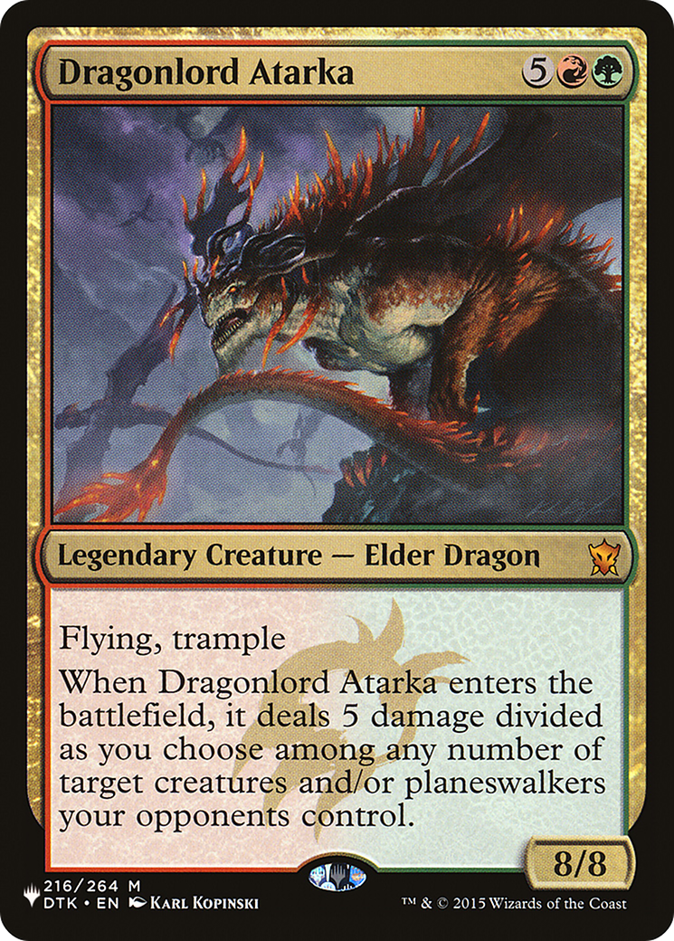 Dragonlord Atarka [LIST - 216/264]