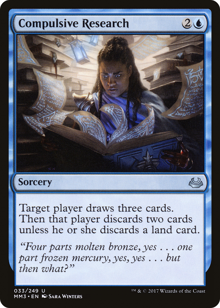 Compulsive Research [MM3 - 33]