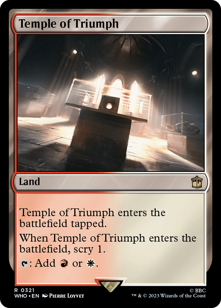 Temple of Triumph [WHO - 321]