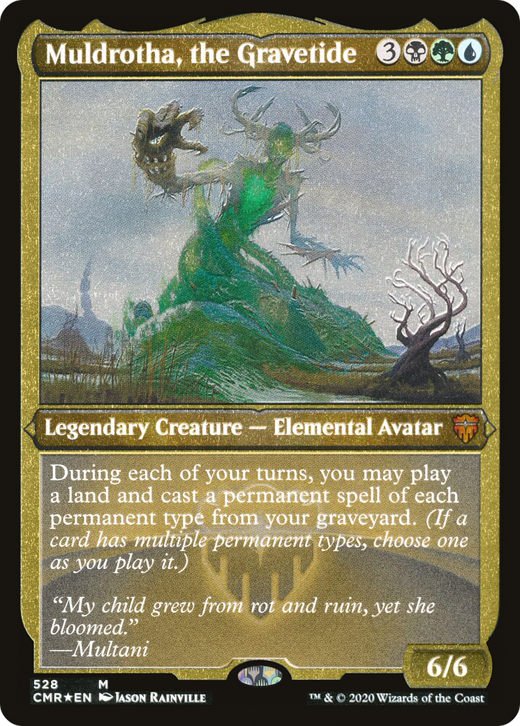 Muldrotha, the Gravetide (Foil Etched) [CMR - 528]