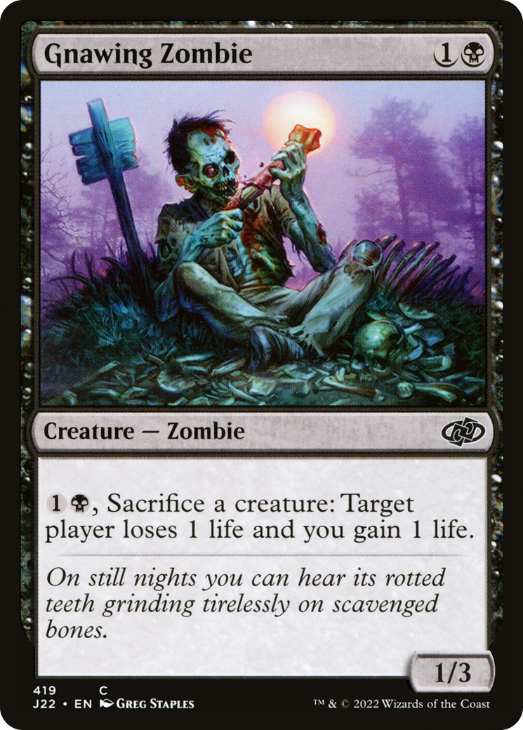 Gnawing Zombie [J22 - 419]