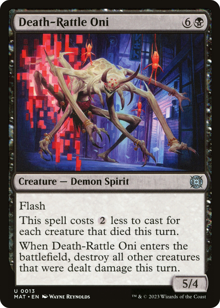 Death-Rattle Oni [MAT - 13]