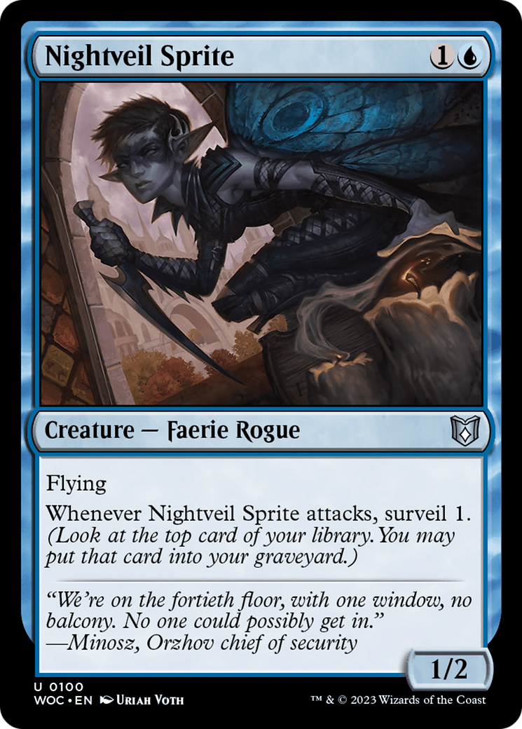 Nightveil Sprite [WOC - 100]