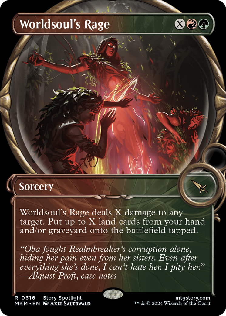 Worldsoul's Rage (Showcase) [MKM - 316]