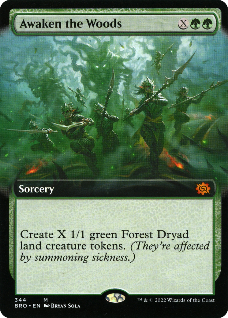 Awaken the Woods (Extended Art) [BRO - 344]