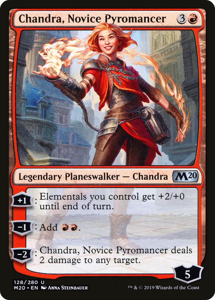 Chandra, Novice Pyromancer [M20 - 128]