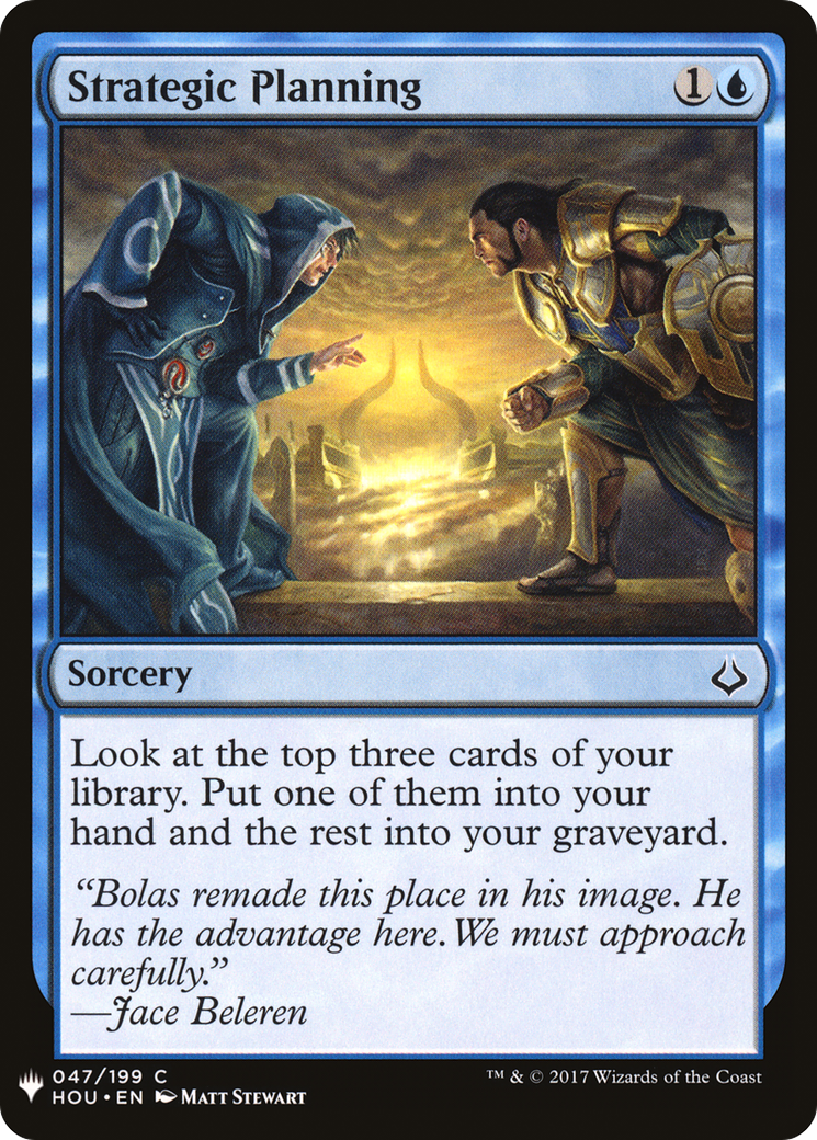 Strategic Planning [LIST - 47]