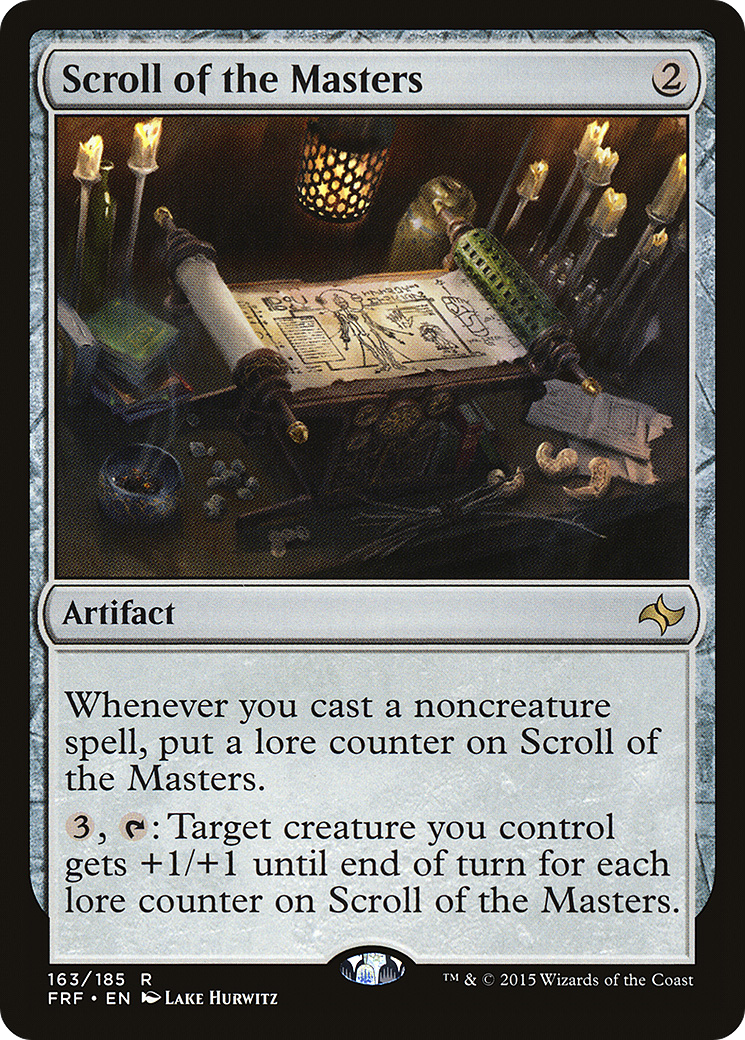Scroll of the Masters [FRF - 163]