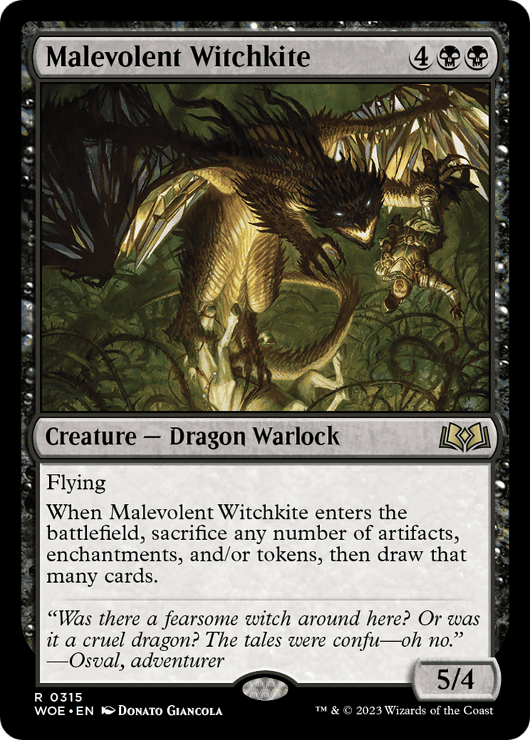 Malevolent Witchkite [WOE - 315]