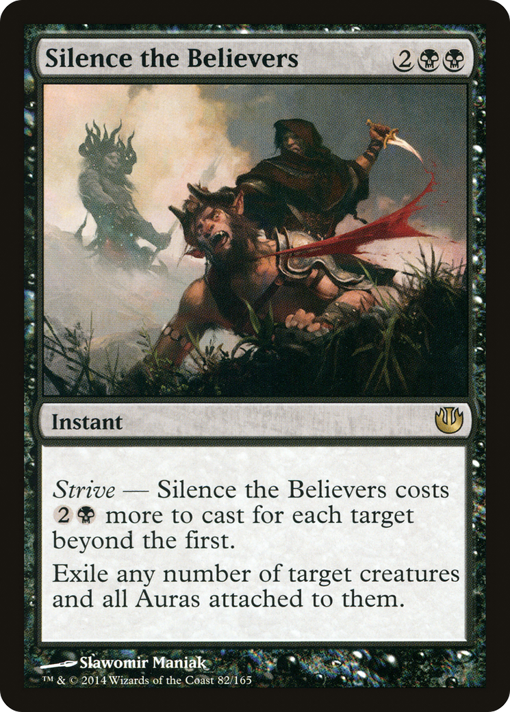 Silence the Believers [JOU - 82]