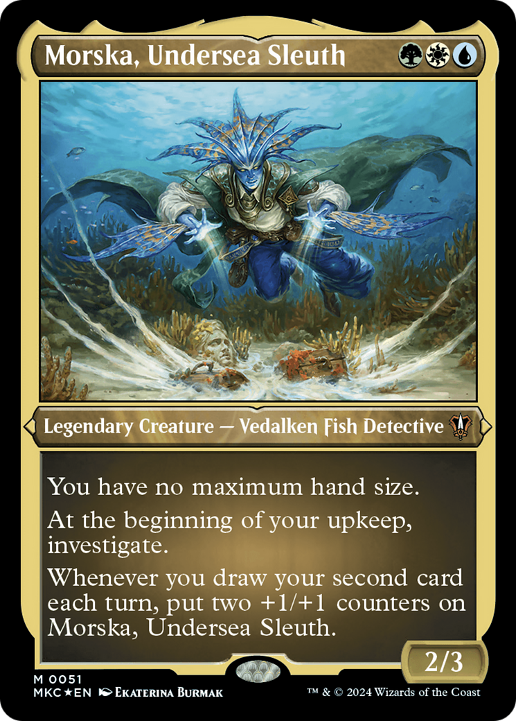 Morska, Undersea Sleuth (Display Commander) - Thick Stock [MKC - 51]