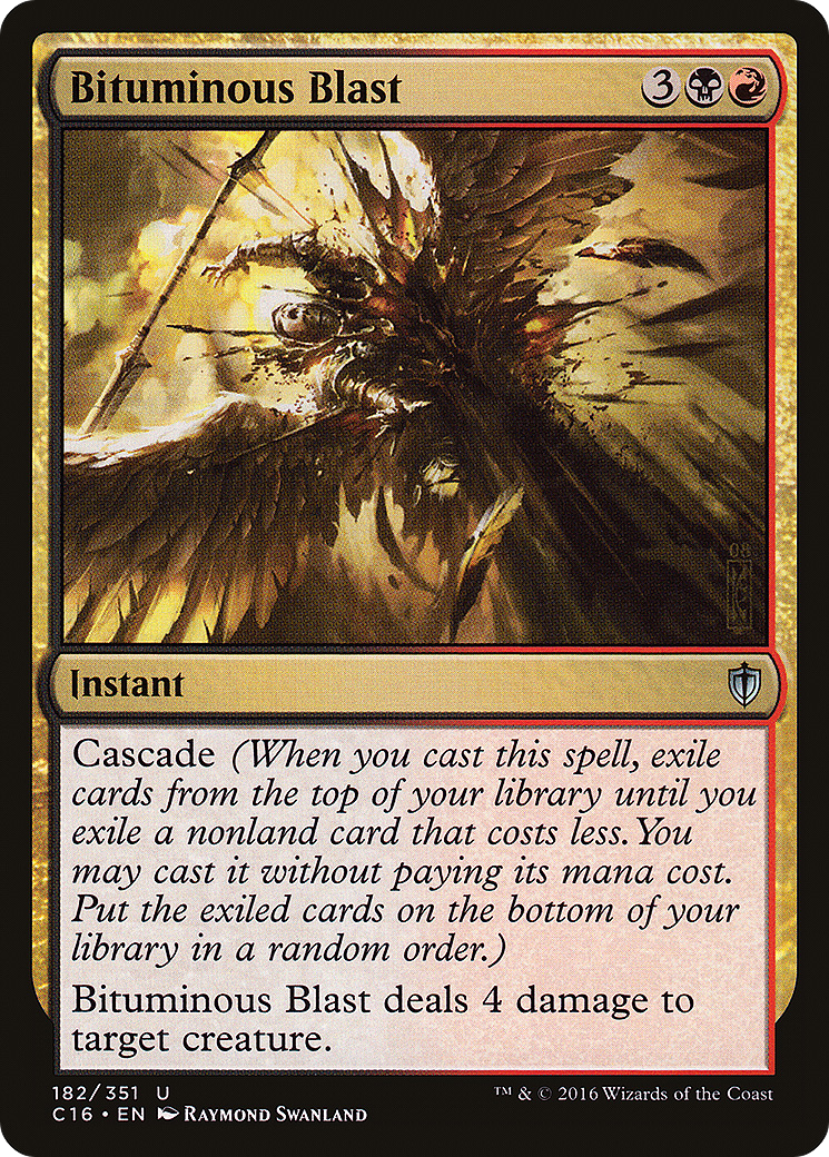 Bituminous Blast [C16 - 182]