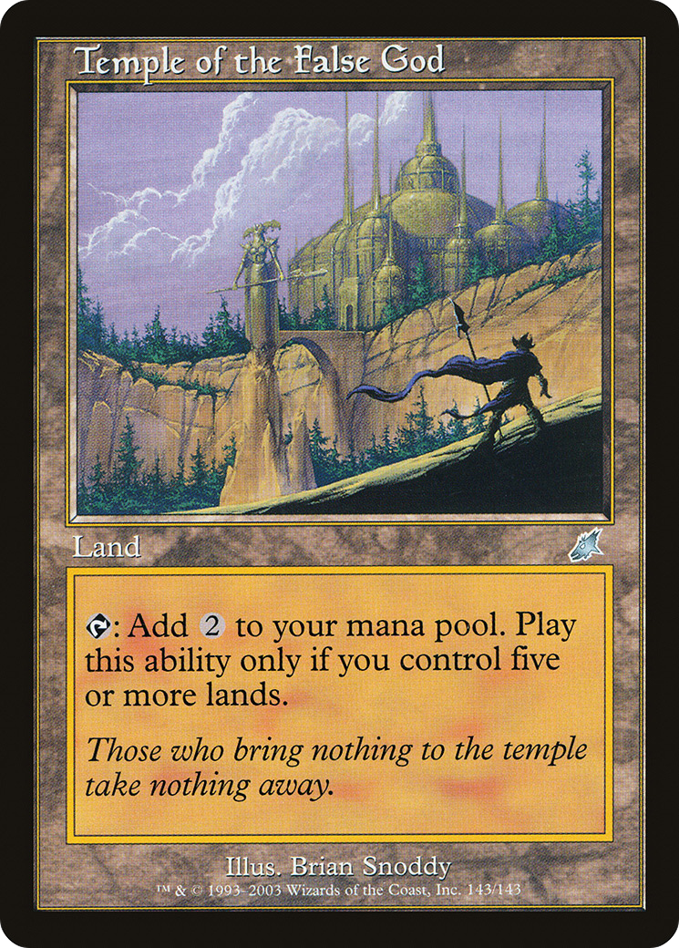 Temple of the False God [SCG - 143]