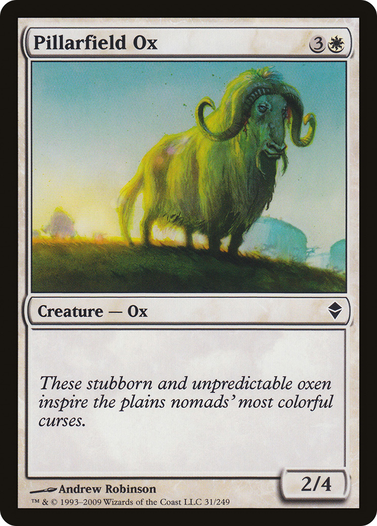 Pillarfield Ox [ZEN - 31]