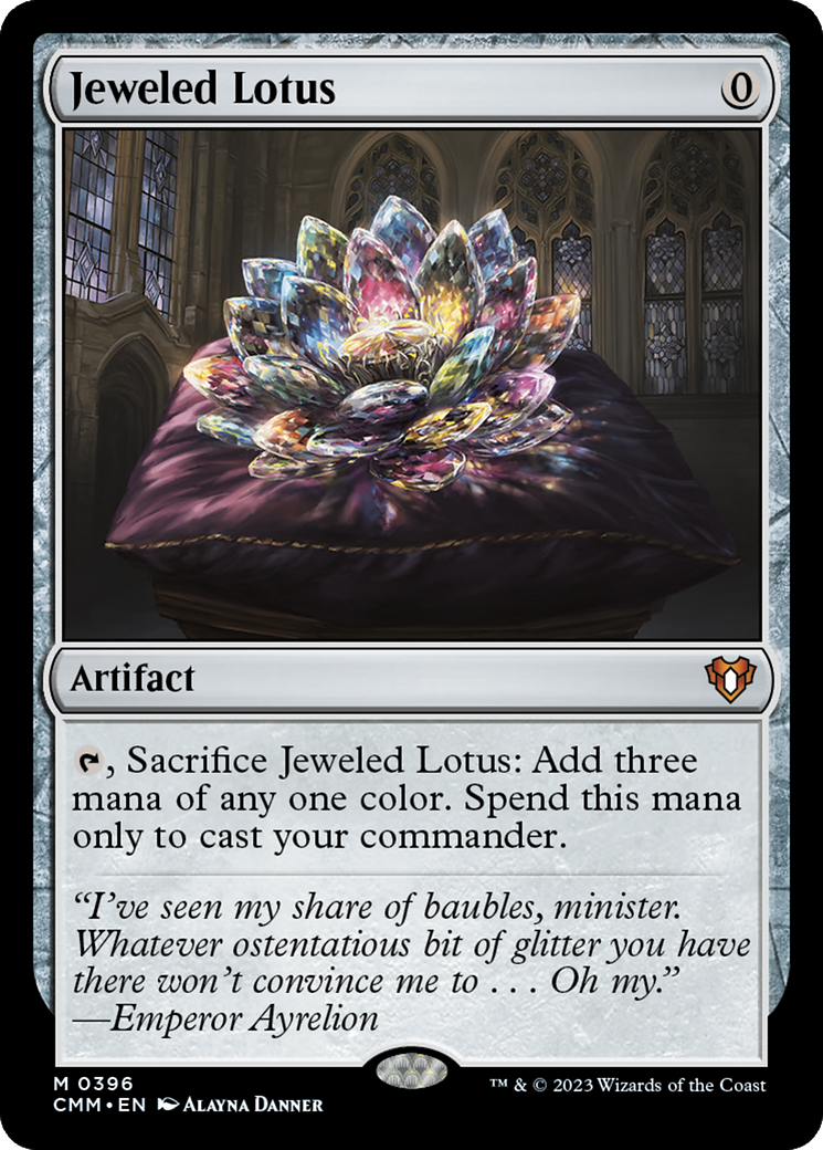 Jeweled Lotus [CMM - 396]