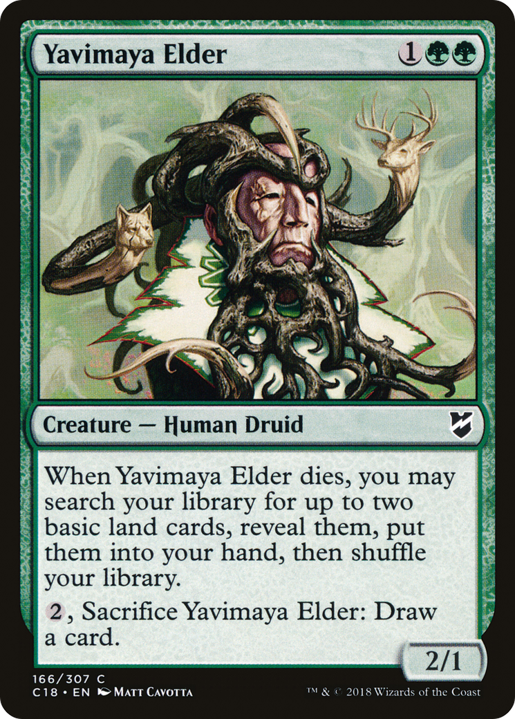 Yavimaya Elder [C18 - 166]