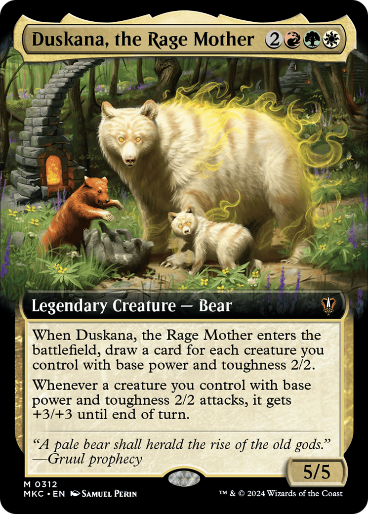 Duskana, the Rage Mother (Extended Art) [MKC - 312]