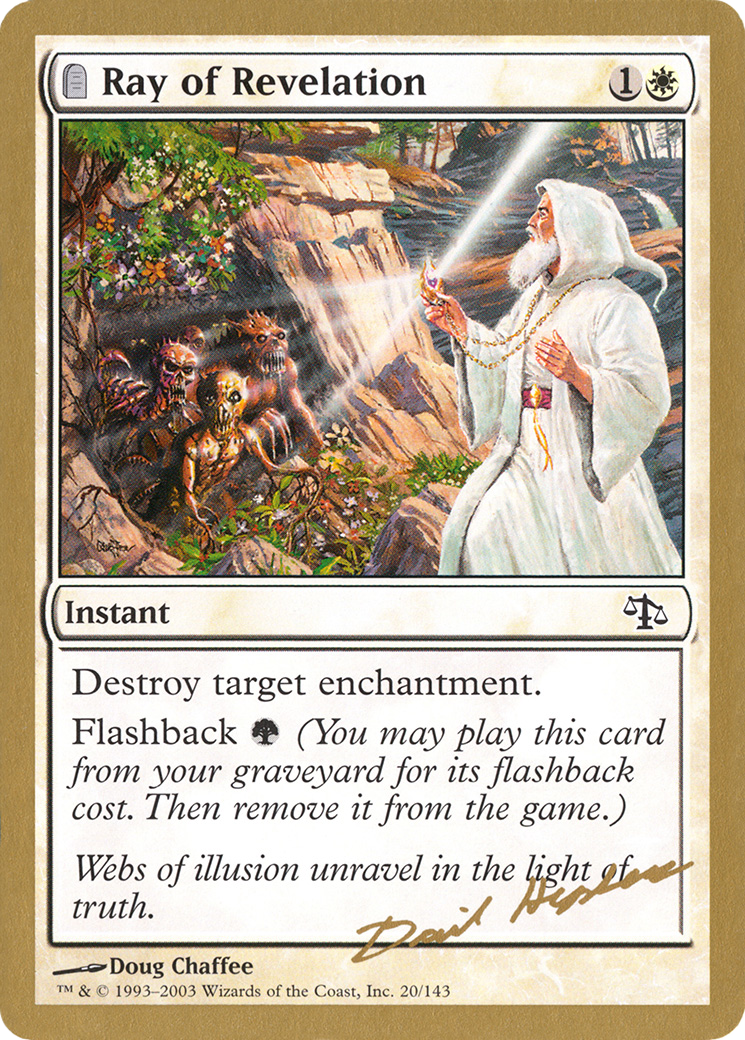 Ray of Revelation - 2003 Dave Humpherys (JUD) [WCD - N/A]
