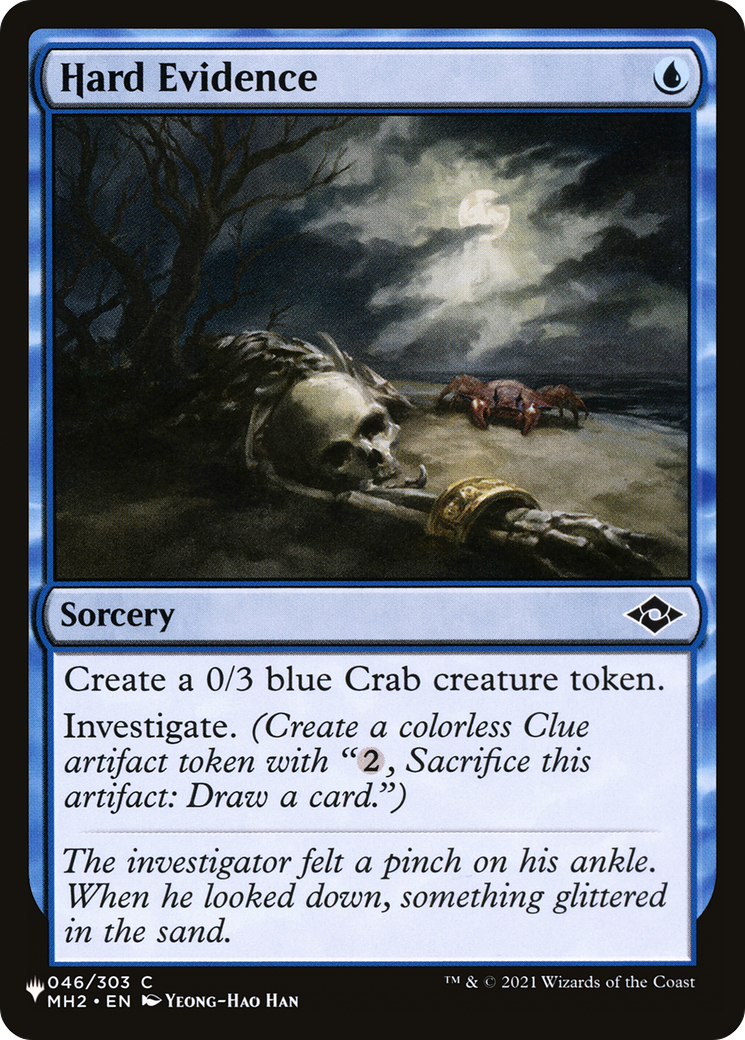 Hard Evidence [LIST - 046/303]
