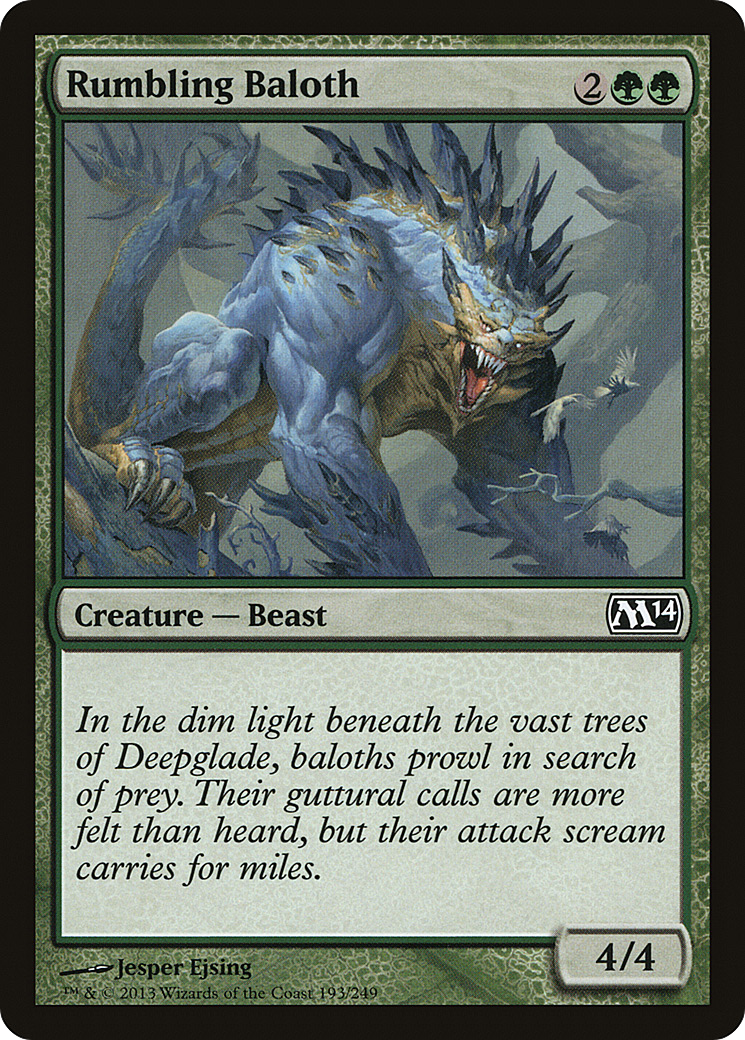Rumbling Baloth [M14 - 193]