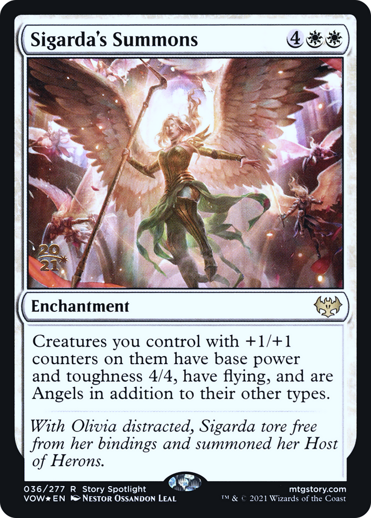 Sigarda's Summons [PRE - 36]