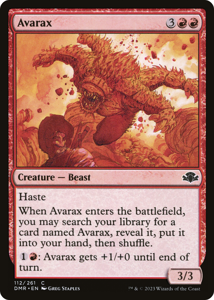 Avarax [DMR - 112]
