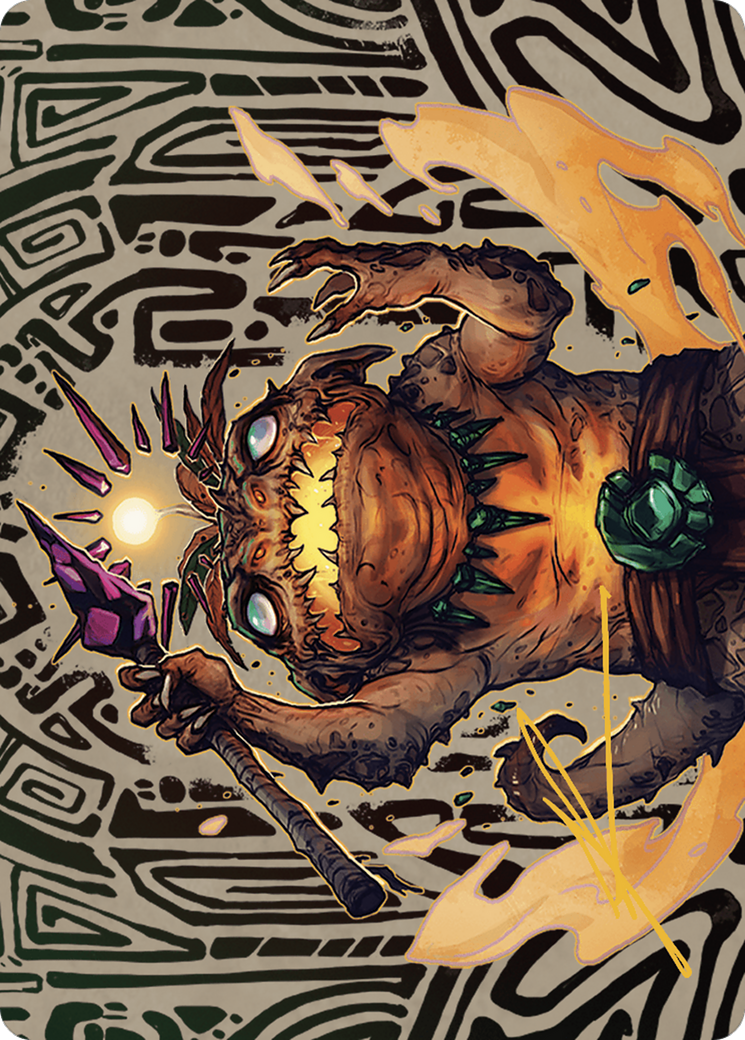 Zoyowa Lava-Tongue // Zoyowa Lava-Tongue (ALCI-054) - The Lost Caverns of Ixalan Art Series (Borderless)