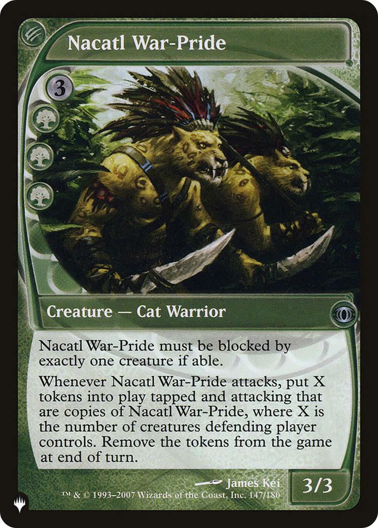 Nacatl War-Pride [LIST - 147/180]