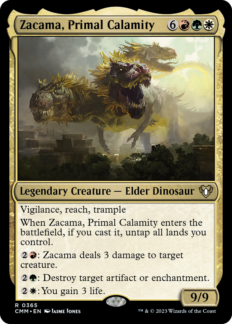 Zacama, Primal Calamity [CMM - 365]