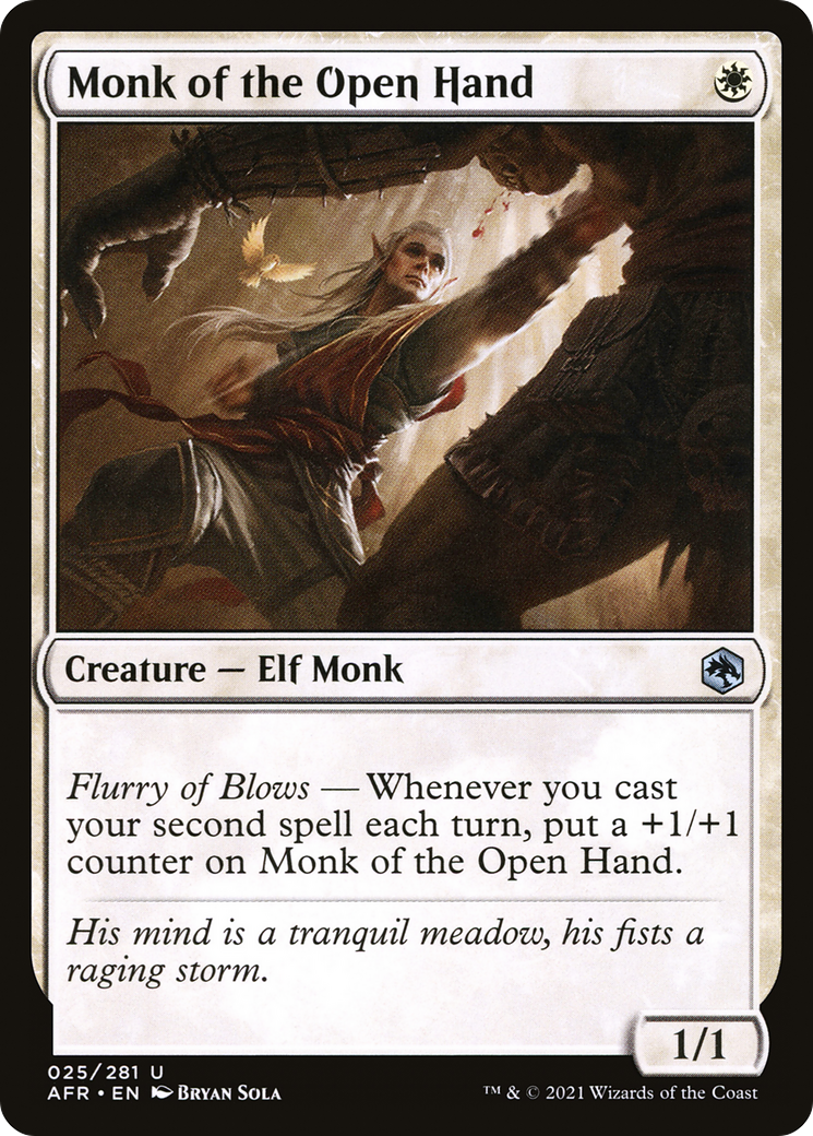 Monk of the Open Hand [AFR - 25]
