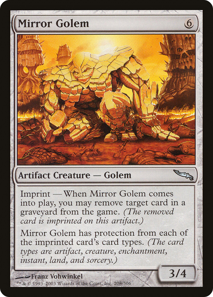 Mirror Golem [MRD - 208]