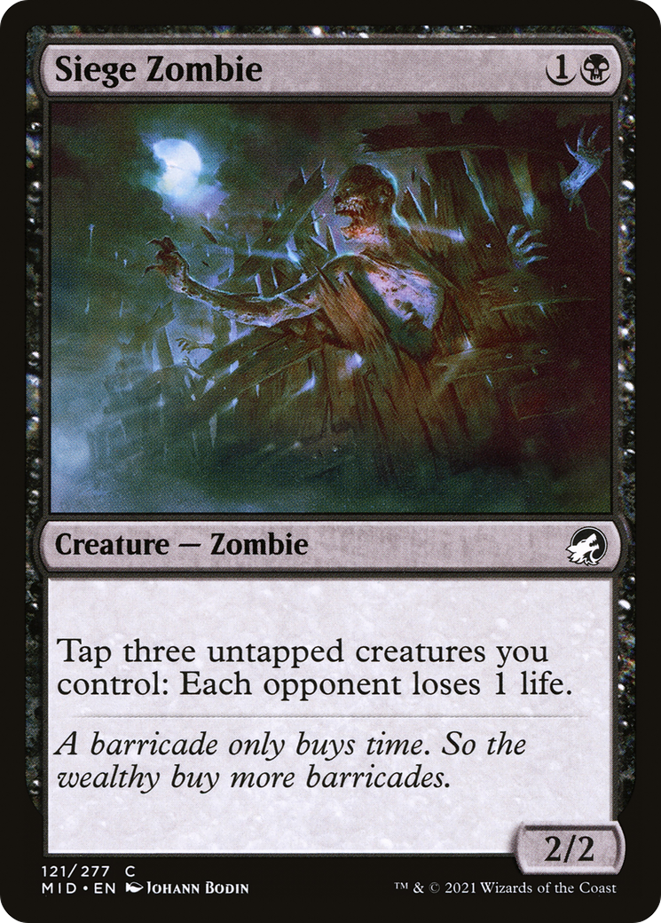 Siege Zombie [MID - 121]