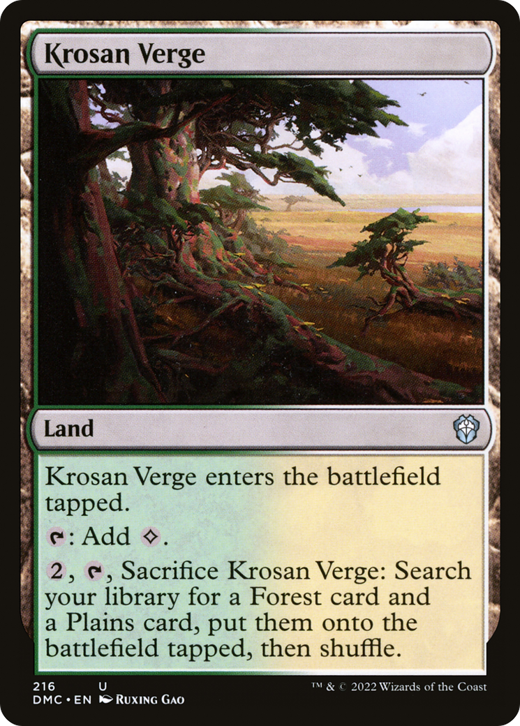 Krosan Verge [DMC - 216]