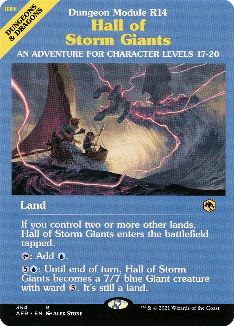 Hall of Storm Giants (Dungeon Module) [AFR - 354]