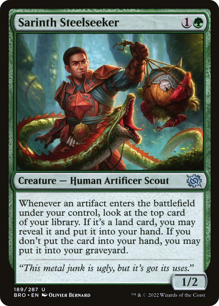 Sarinth Steelseeker [BRO - 189]