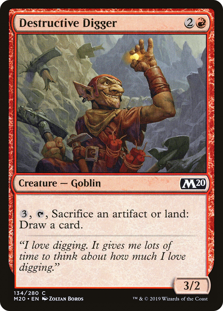 Destructive Digger [M20 - 134]