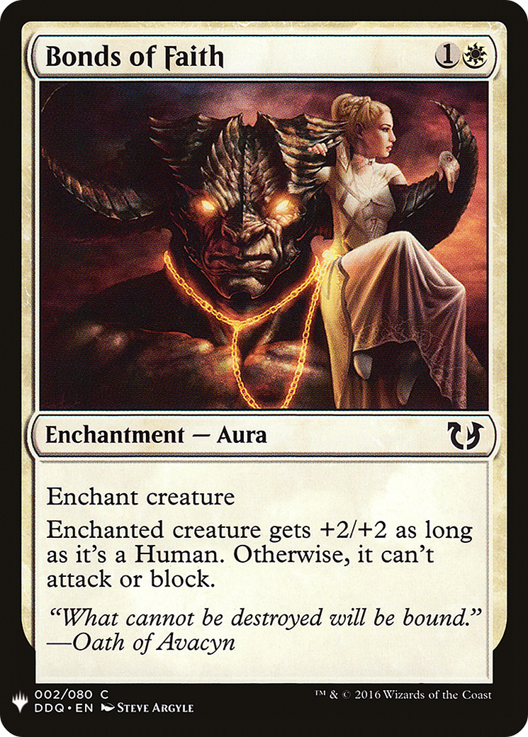 Bonds of Faith [LIST - 2]
