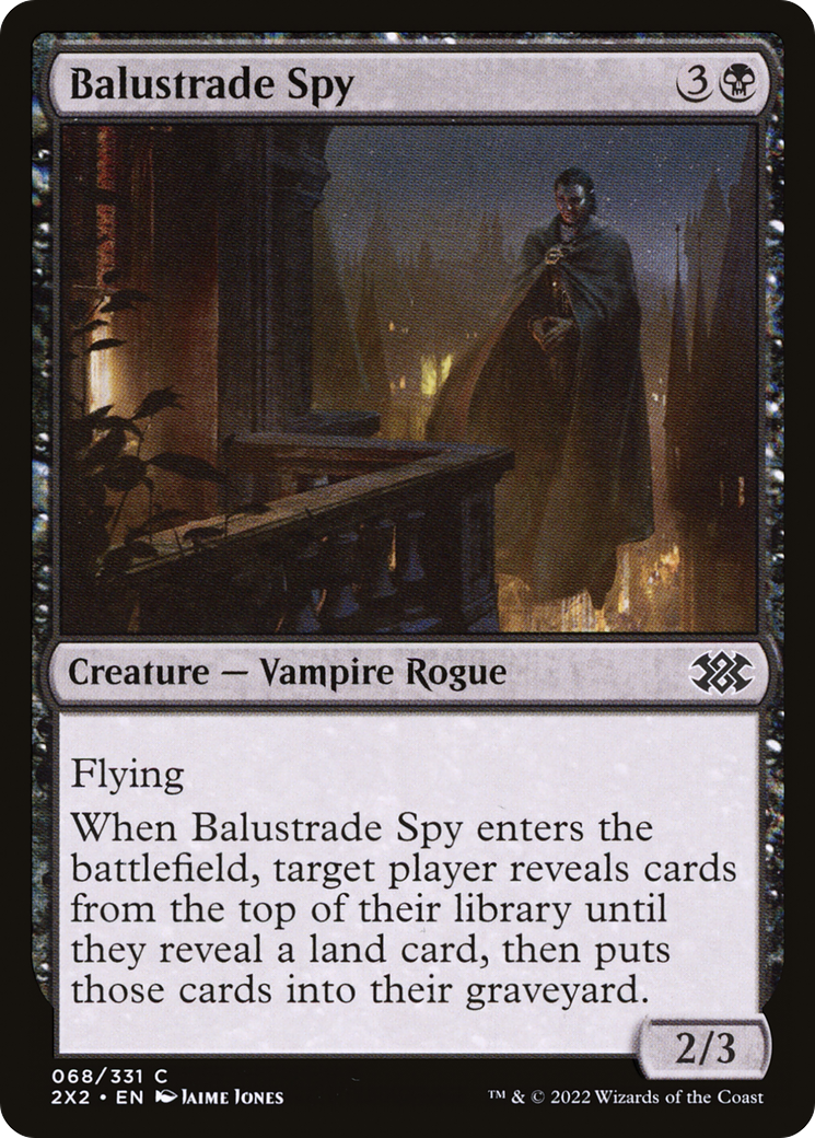Balustrade Spy [2X2 - 68]