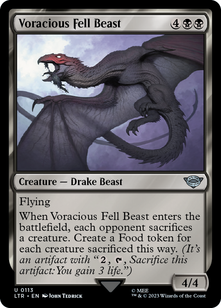 Voracious Fell Beast [LTR - 113]