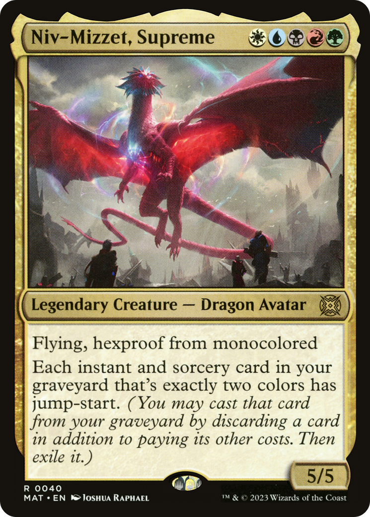Niv-Mizzet, Supreme [MAT - 40]