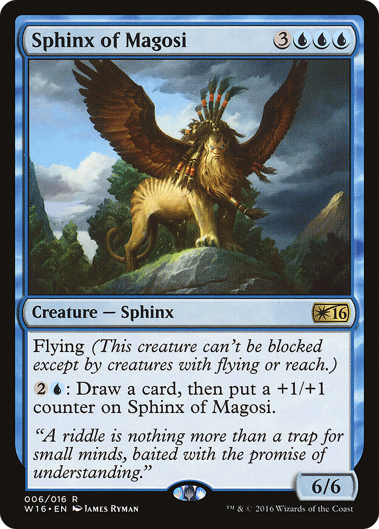 Sphinx of Magosi [W16 - 6]