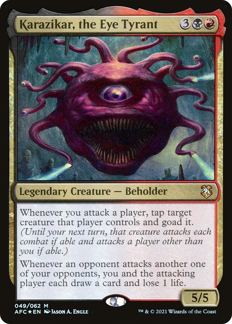 Karazikar, the Eye Tyrant [AFC - 49]
