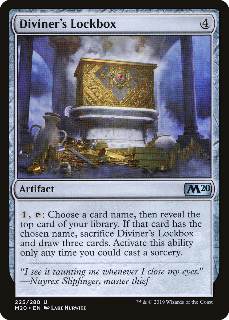 Diviner's Lockbox [M20 - 225]