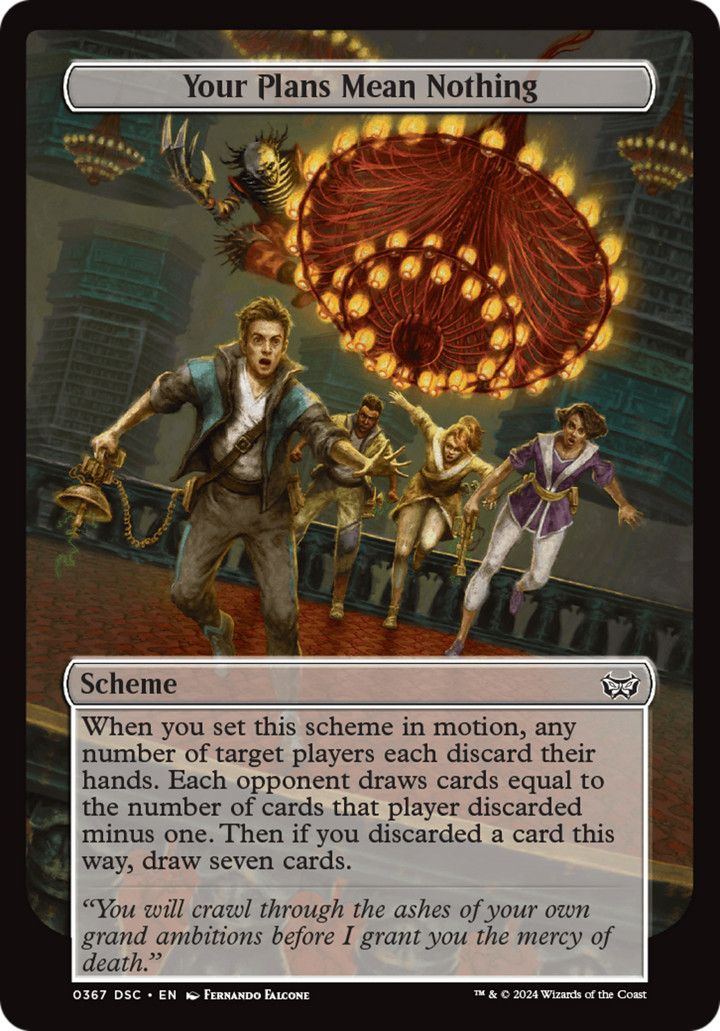 Your Plans Mean Nothing (Full Art) [A:DSC - 367]