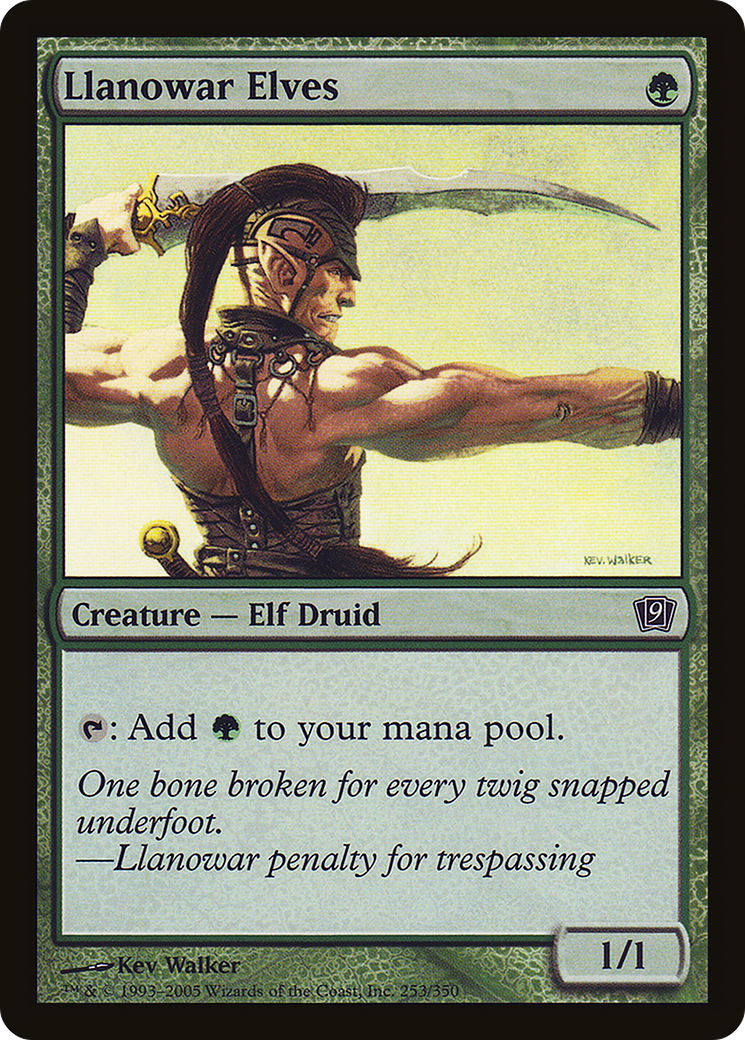 Llanowar Elves [9ED - 253]