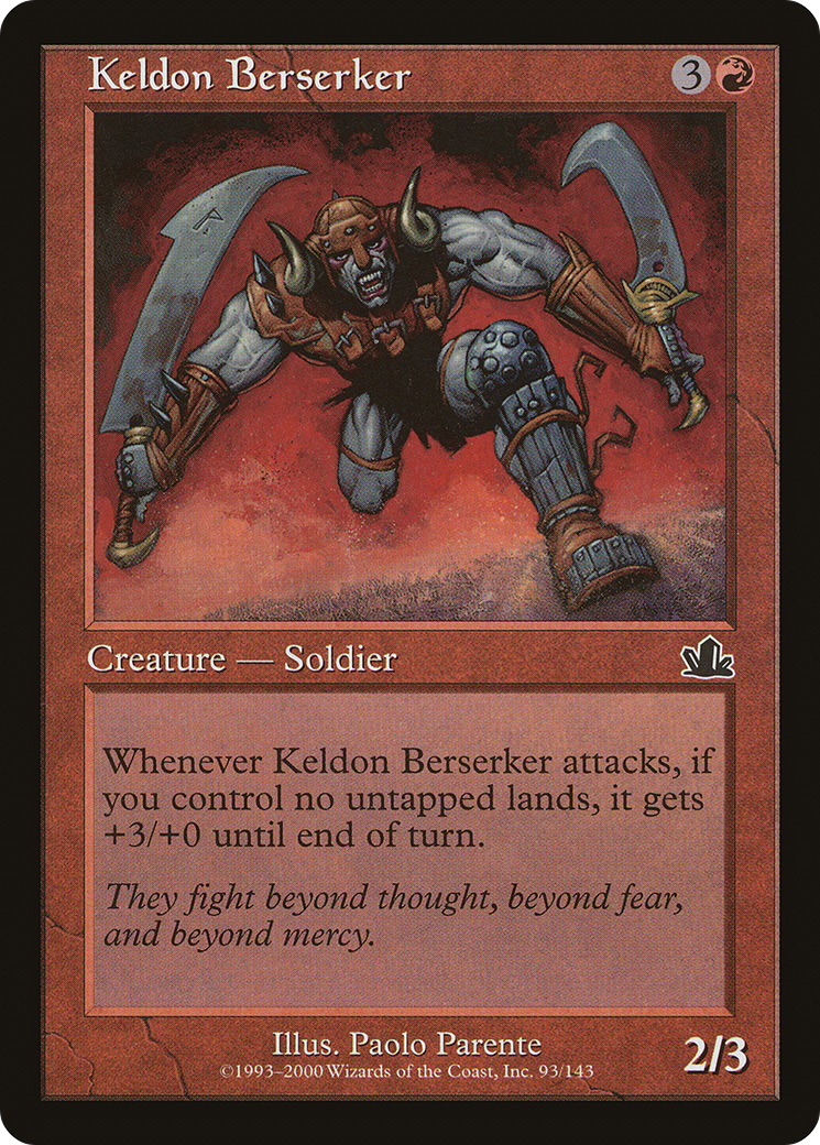 Keldon Berserker [PCY - 93]