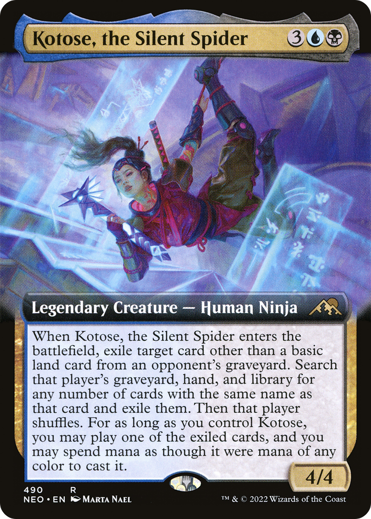 Kotose, the Silent Spider (Extended Art) [NEO - 490]