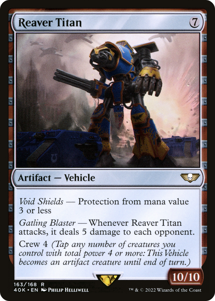 Reaver Titan [40K - 163]